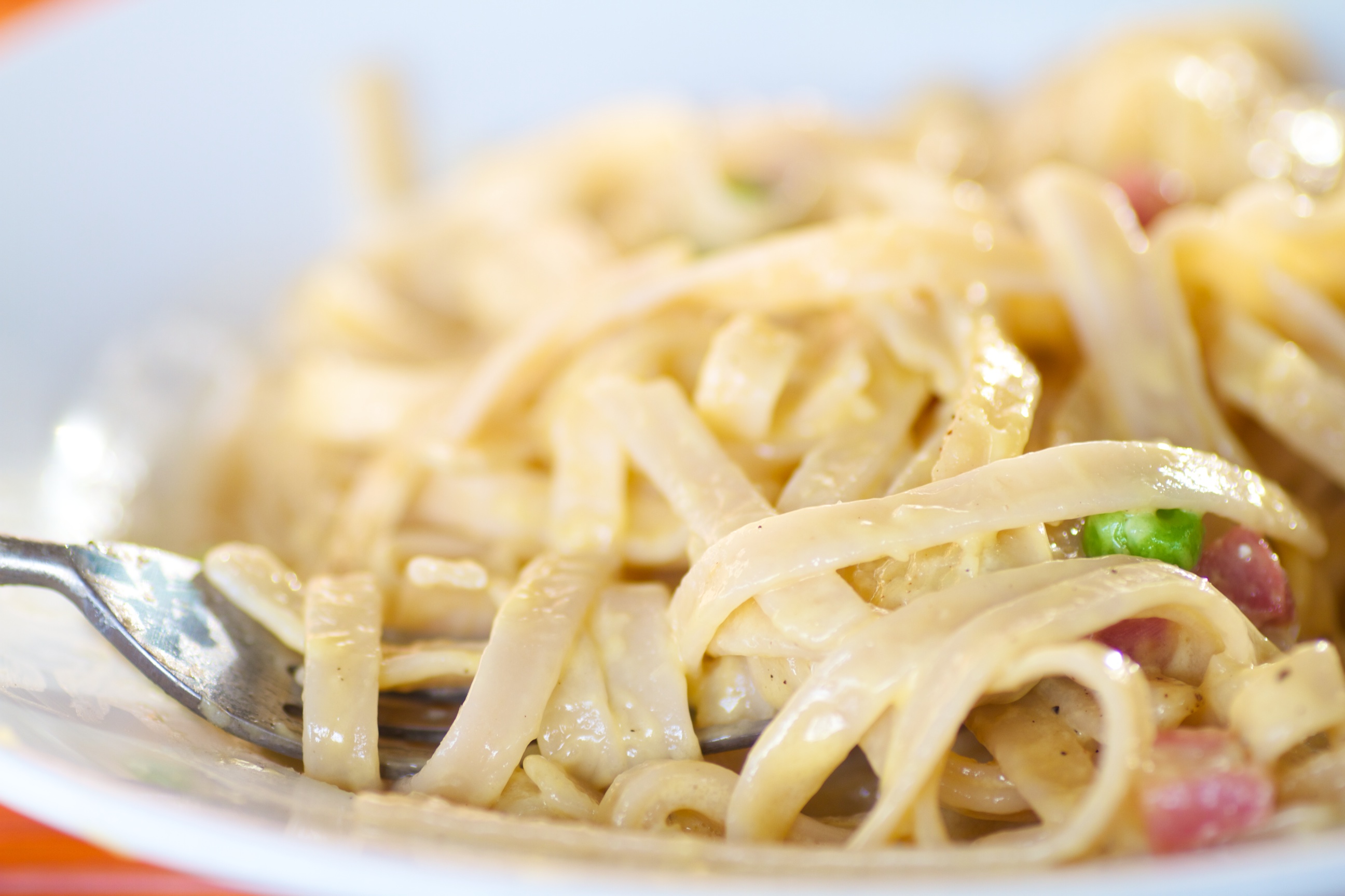 Penne a carbonara