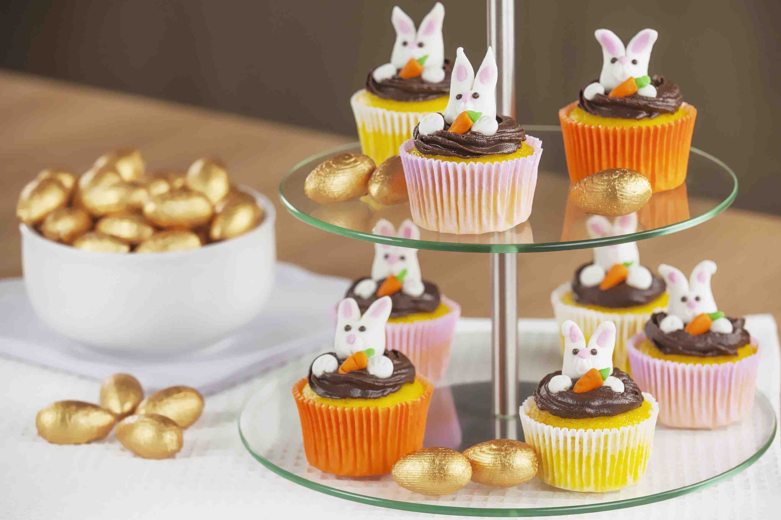 Especial Páscoa : cupcake com ganache