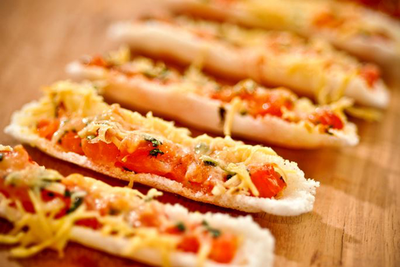 Barquinhas de tapioca