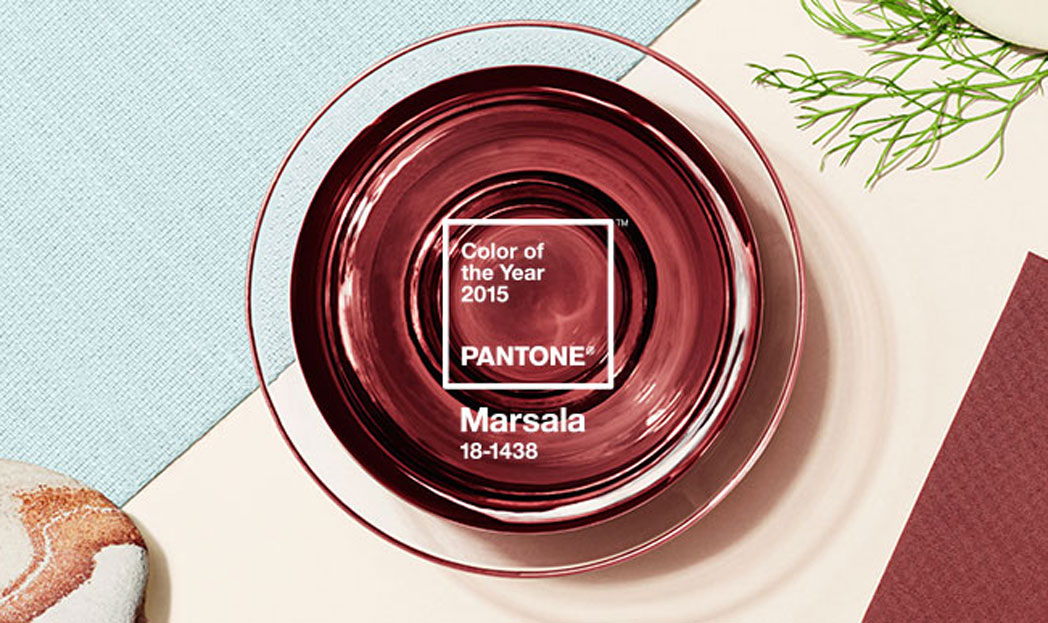 Tendência 2015: cor marsala
